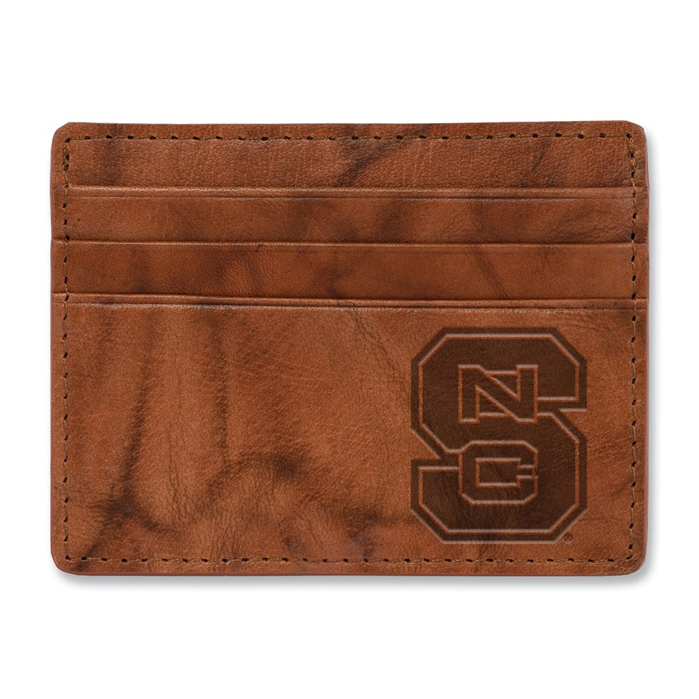 NCAA Rico Industries North Carolina State Wolfpack  Leather Credit Cart Wal
