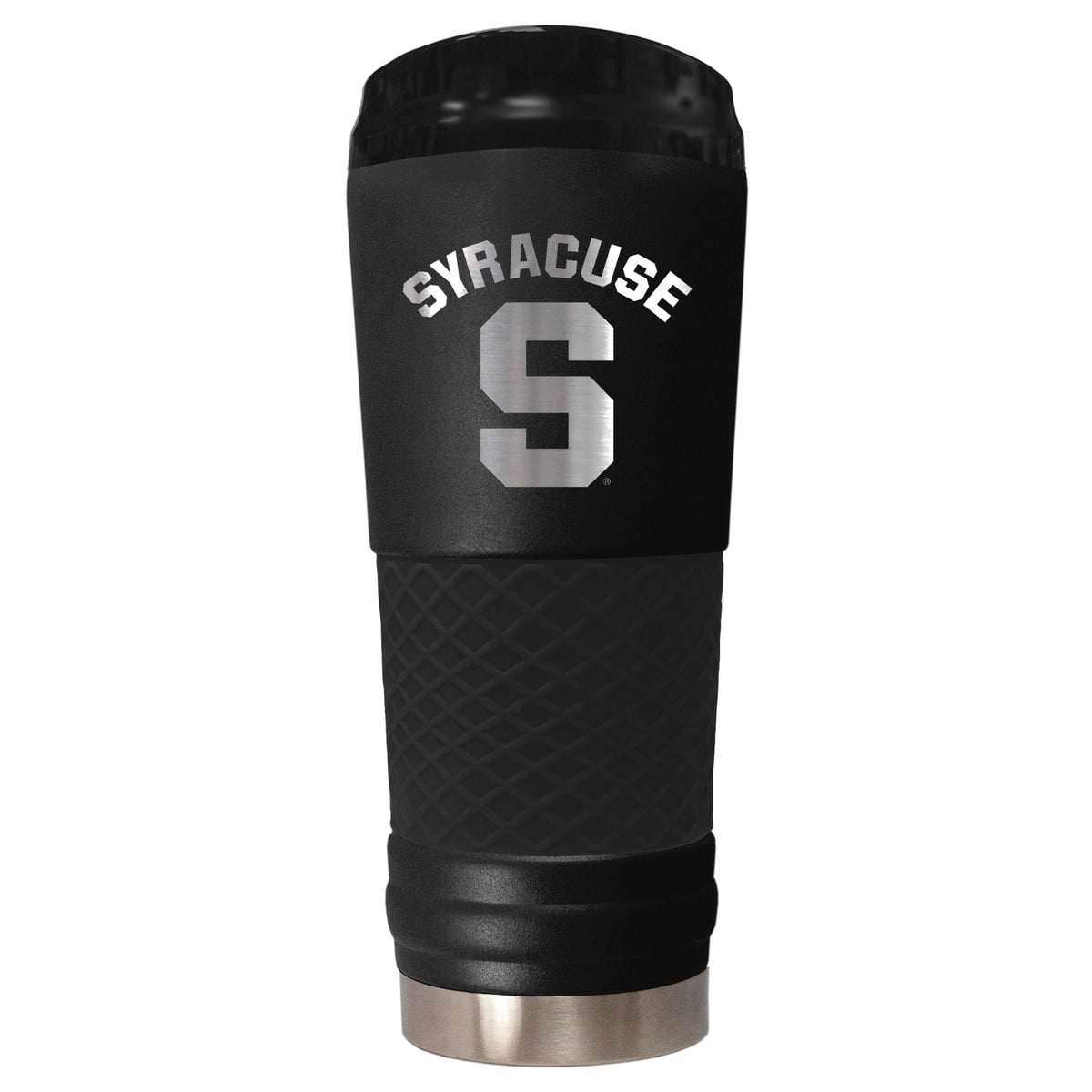 Black Syracuse Orange Stealth Matte 24oz Tumbler