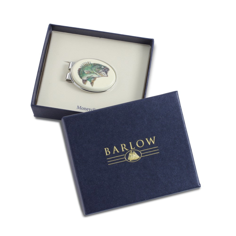 Barlow Designs Color Bass Oval Money Clip