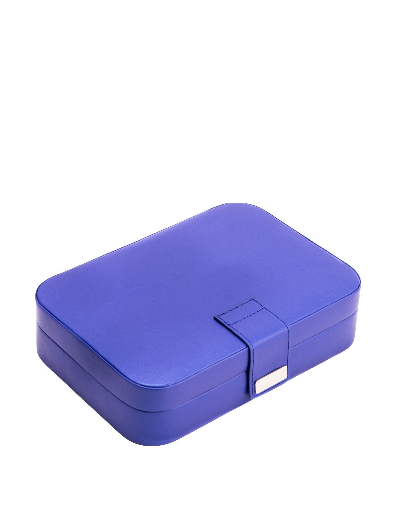 Bey Berk Blue Leatherette 24 Section Jewel Case with Mirror