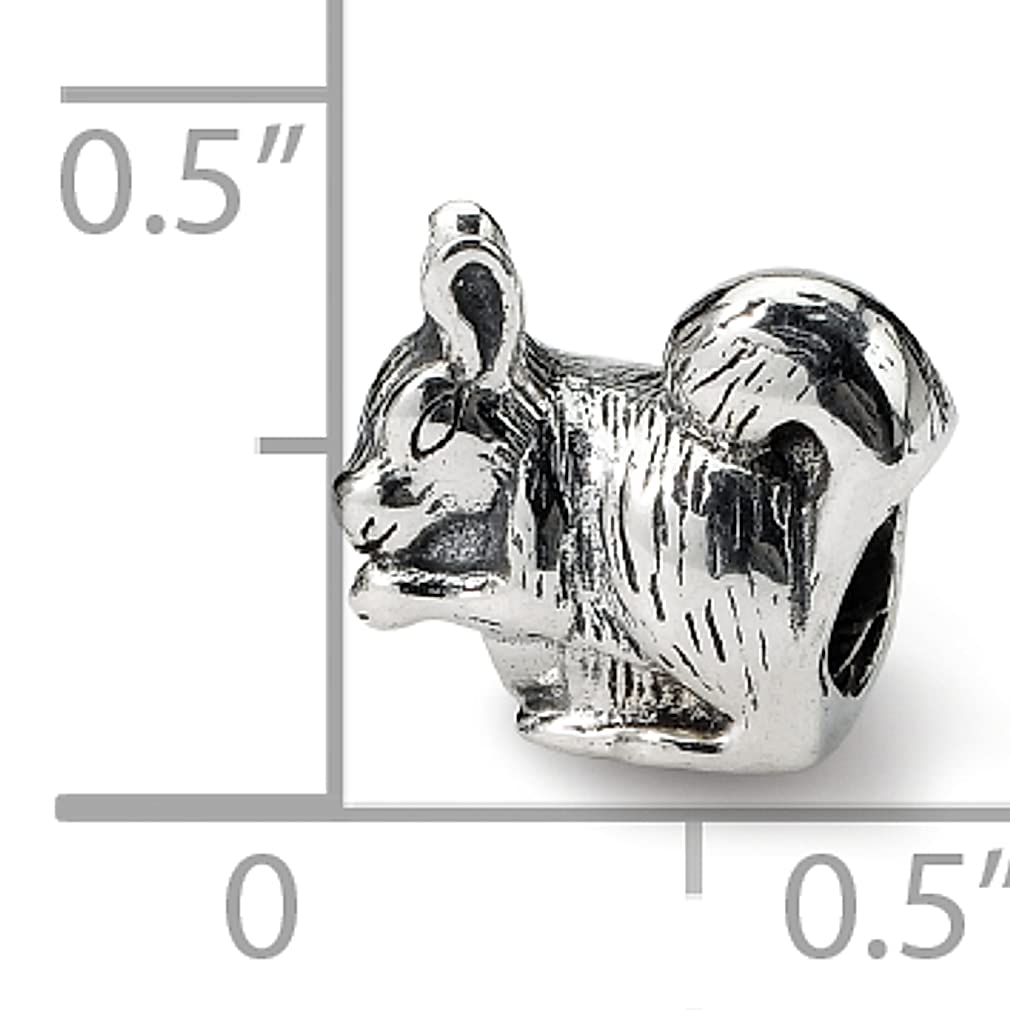 Sterling Silver Reflections Squirrel Bead