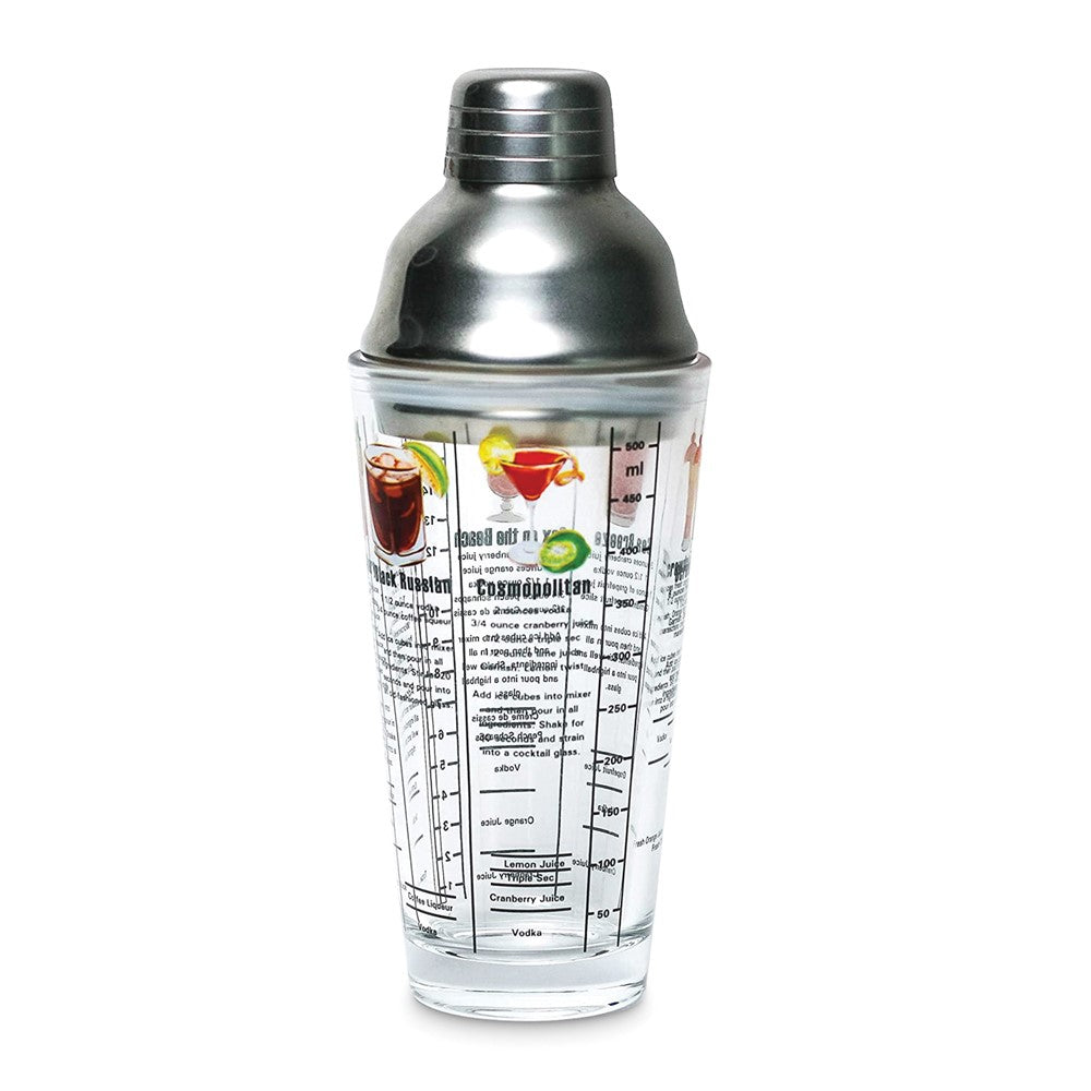 16 oz. Vodka Recipes Glass Cocktail Shaker