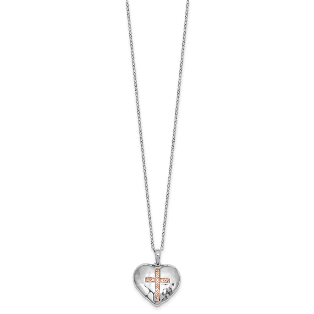 SS Diamond Pend Necklace