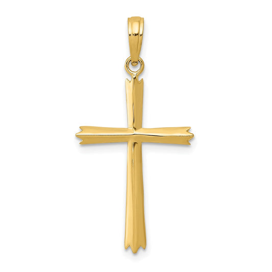 10k Gold Cross Pendant