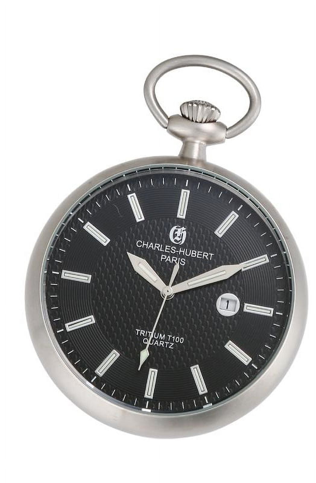 Charles-Hubert Paris Men's TW1008 Classic Collection Pocket Watch
