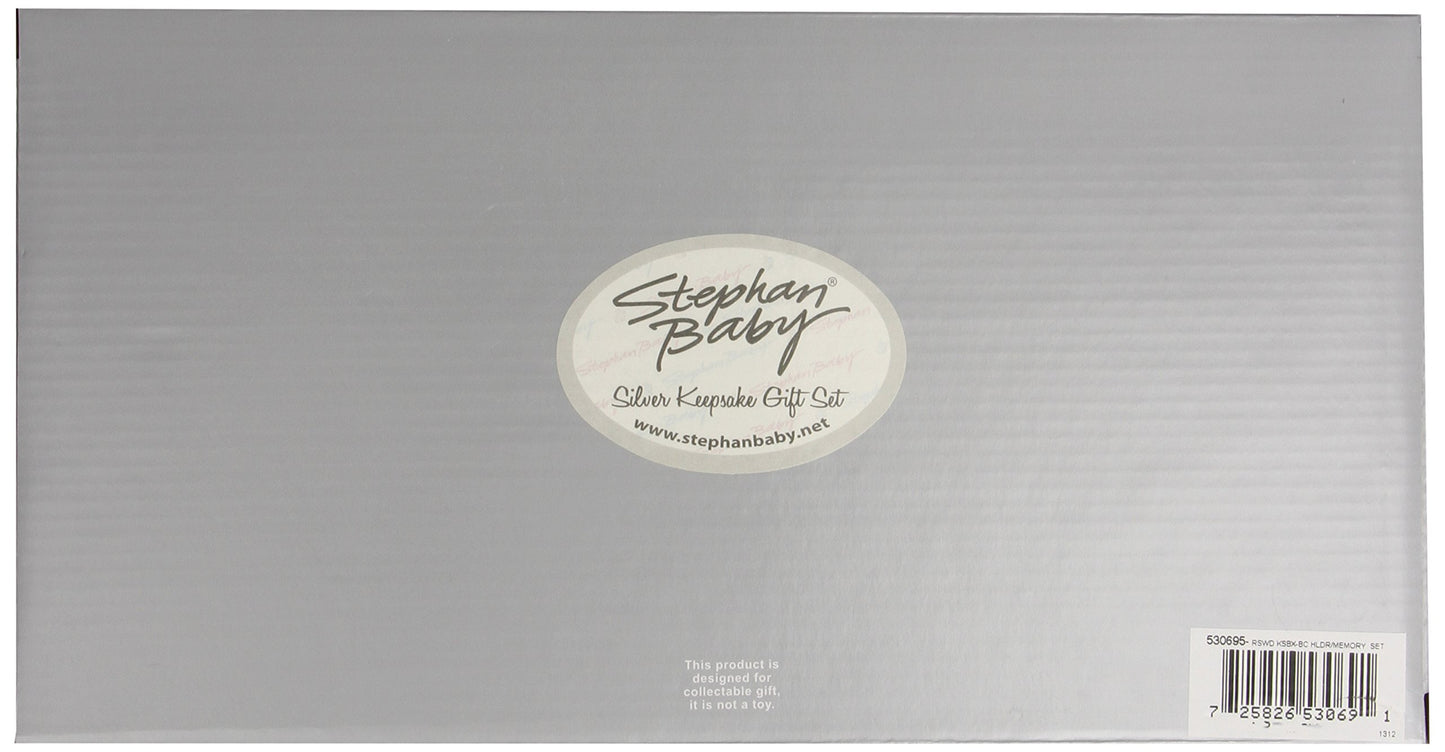Stephan Baby Birth Certificate, First Tooth and First Curl Holders Keepsake Box