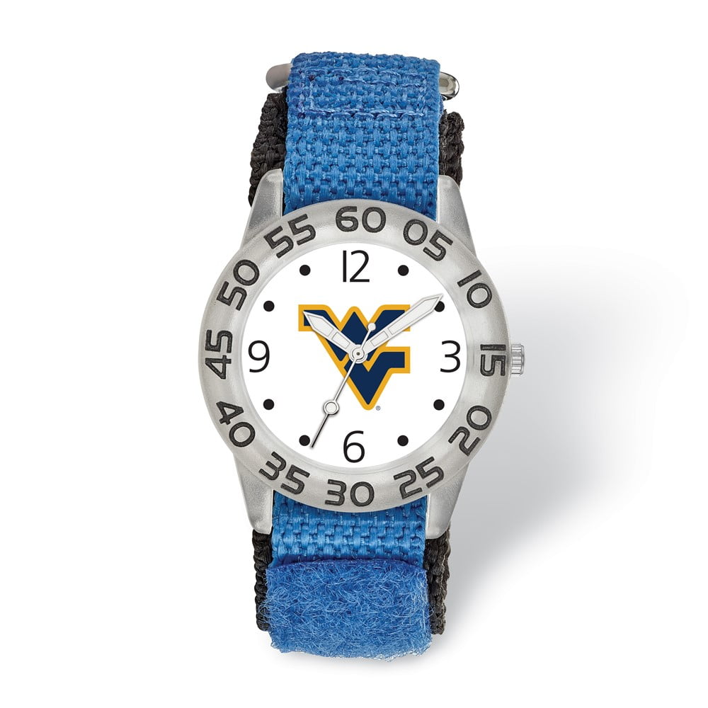 LogoArt West Virginia University Childs Fan Nylon Strap Quartz Watch QWVU173
