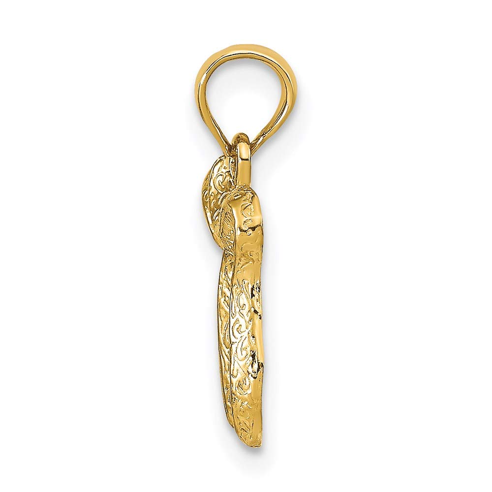 14K Chai Pendant