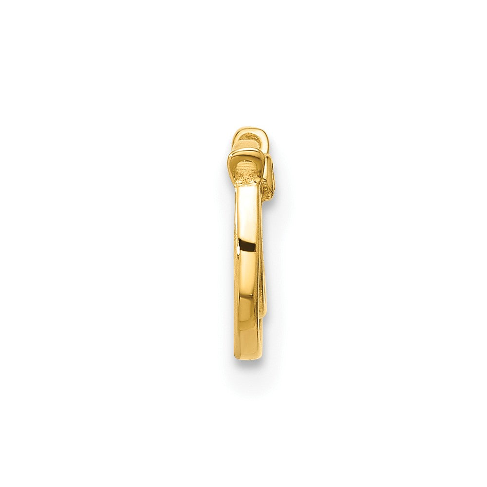 Stella & Dot 10ky Diamond Initial O Charm Element