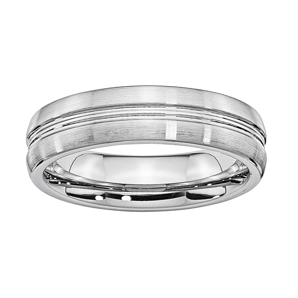 Cobalt Chrome 6mm Comfort Fit Band