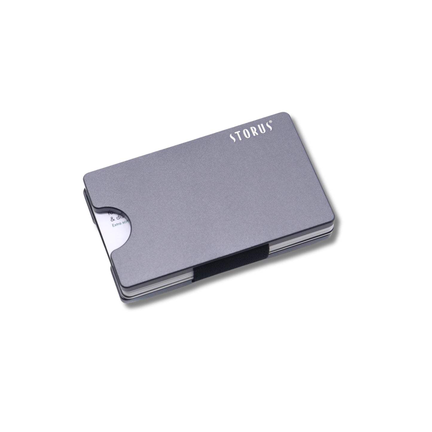 Storus Smart Photo Card, Photo Protective Cover, Post Card Size - Silver Frame 4 PCS
