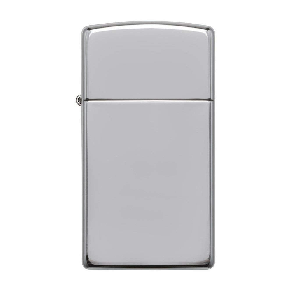 Zippo Slim Polished Chrome Pocket Lighter