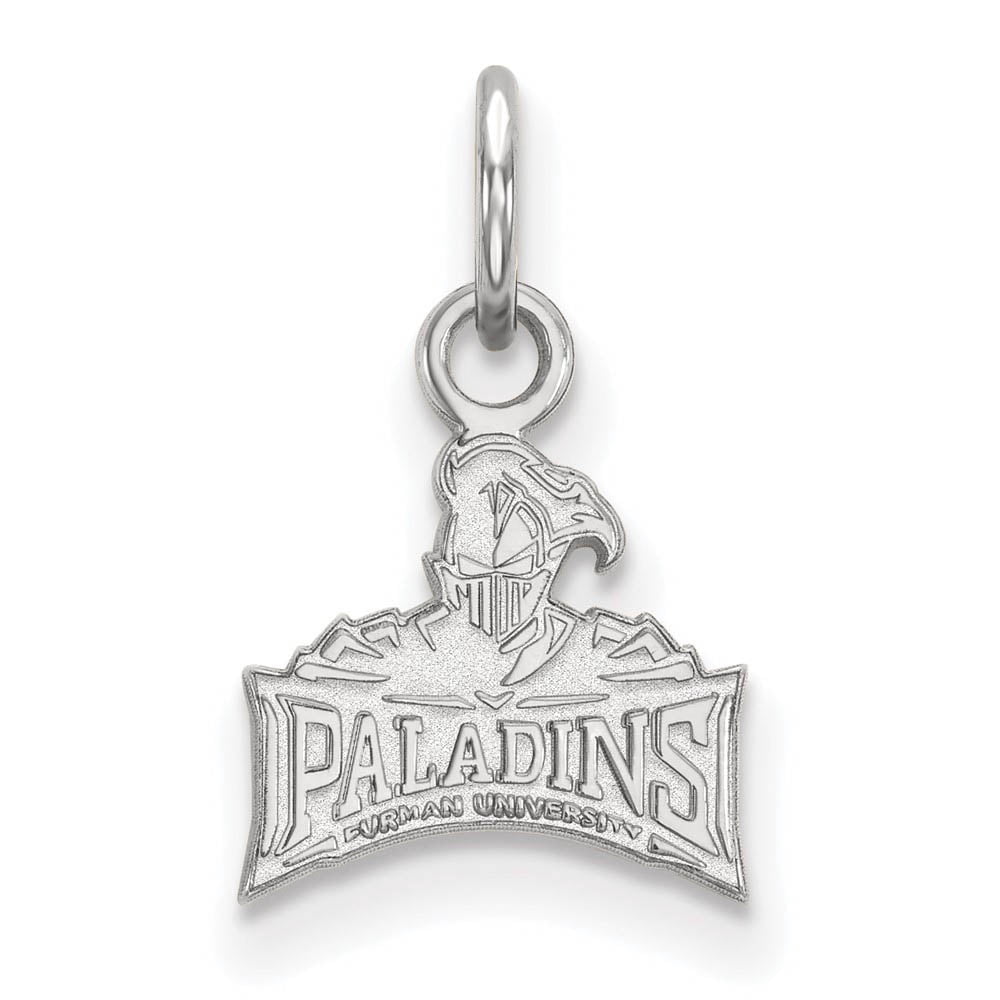 Sterling Silver Official Licensed Collegiate Furman University (FU) XS Pendant