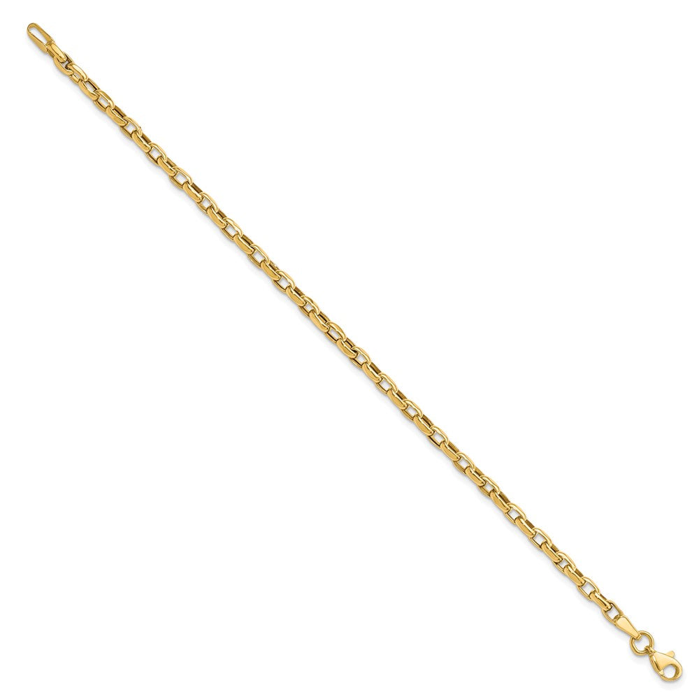 10k Fancy Link Bracelet
