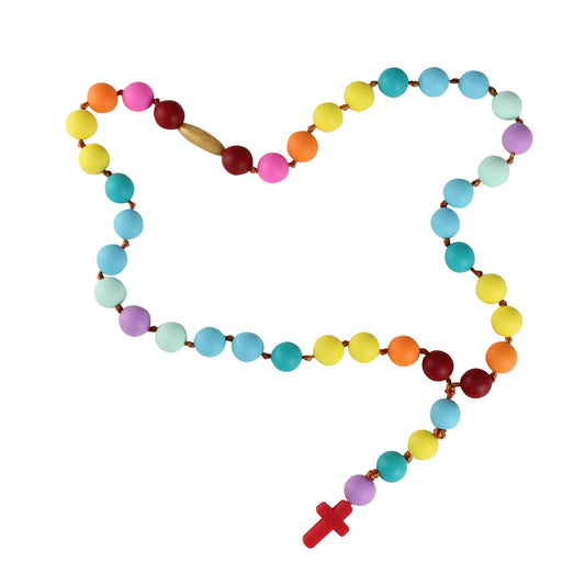 Mommy and Me Beads Necklace/Rosary by Roman