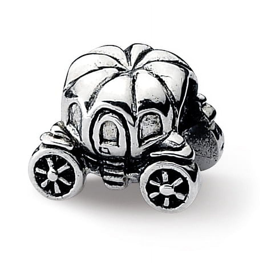 Sterling Silver Reflections Pumpkin Carriage Bead