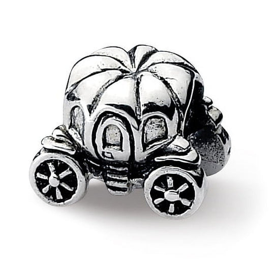 Sterling Silver Reflections Pumpkin Carriage Bead