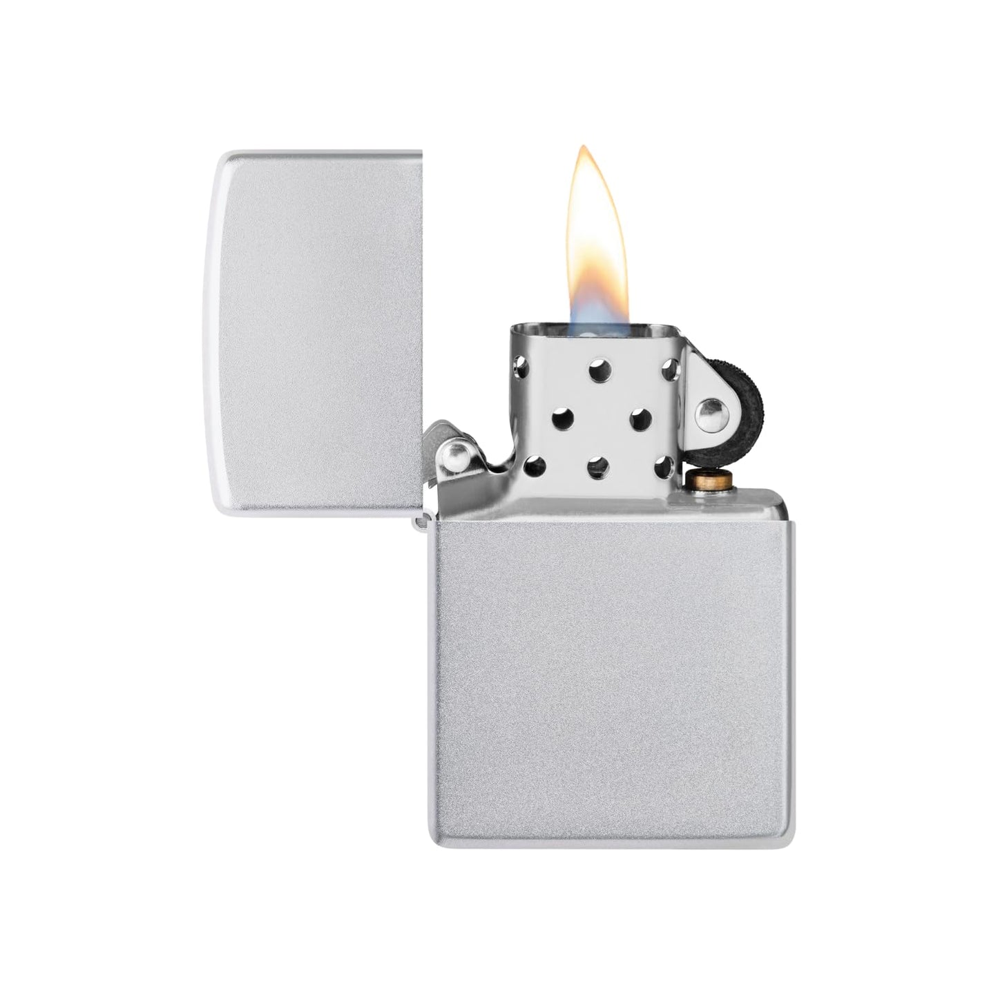 Zippo Windproof Satin Chrome? Pocket Lighter