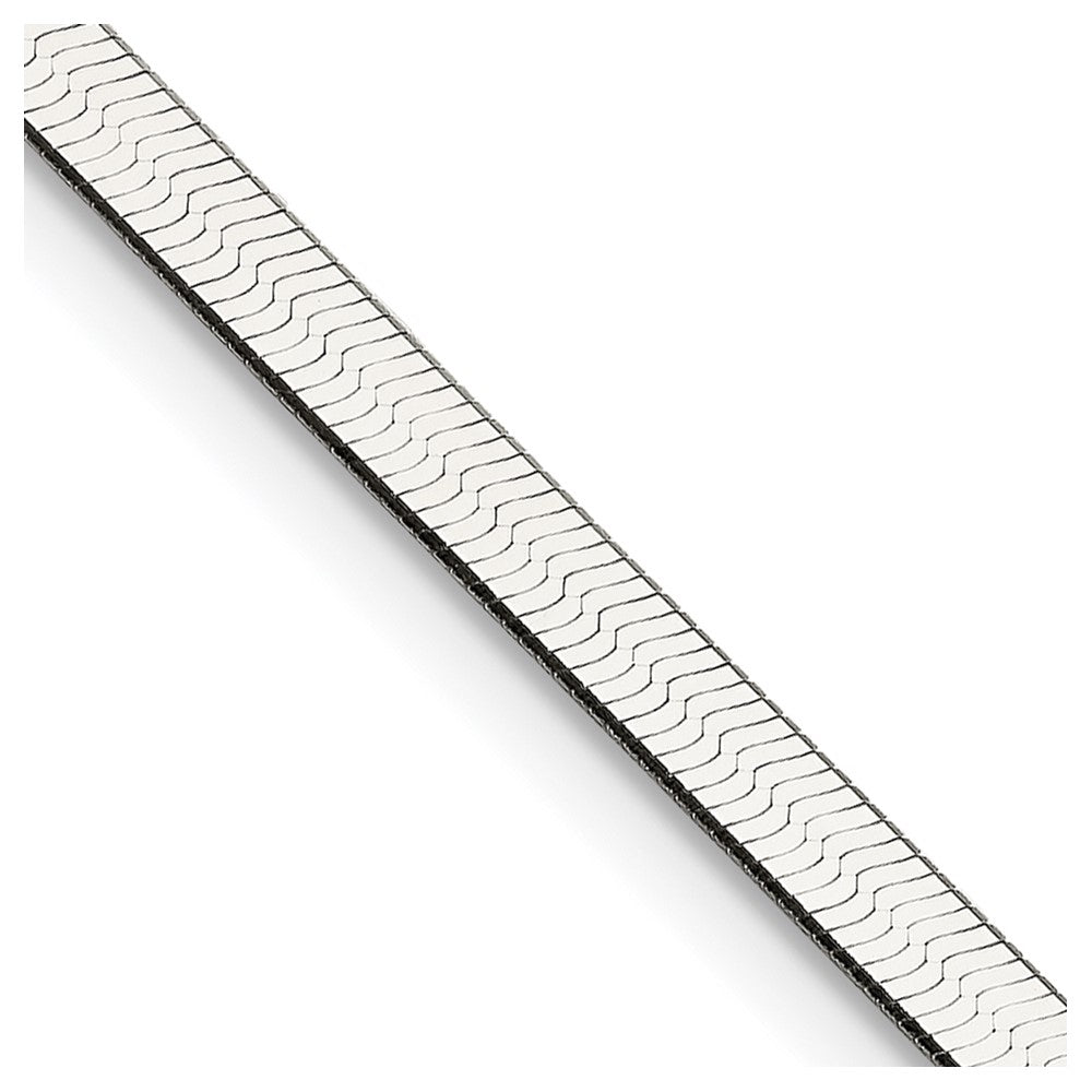 Sterling Silver 3mm Magic Herringbone Chain 24 Inches