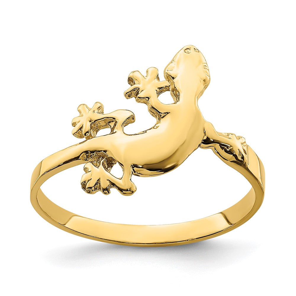 14K Lizard Ring Size 7