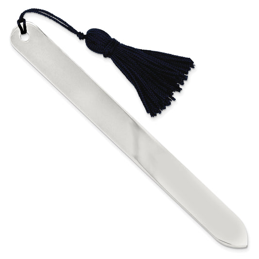 Sterling Silver Engravable Bookmark