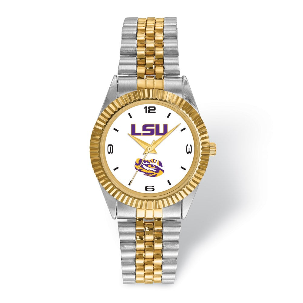 LogoArt Louisiana State University Pro Two-tone Gents Quartz Watch QLSU165