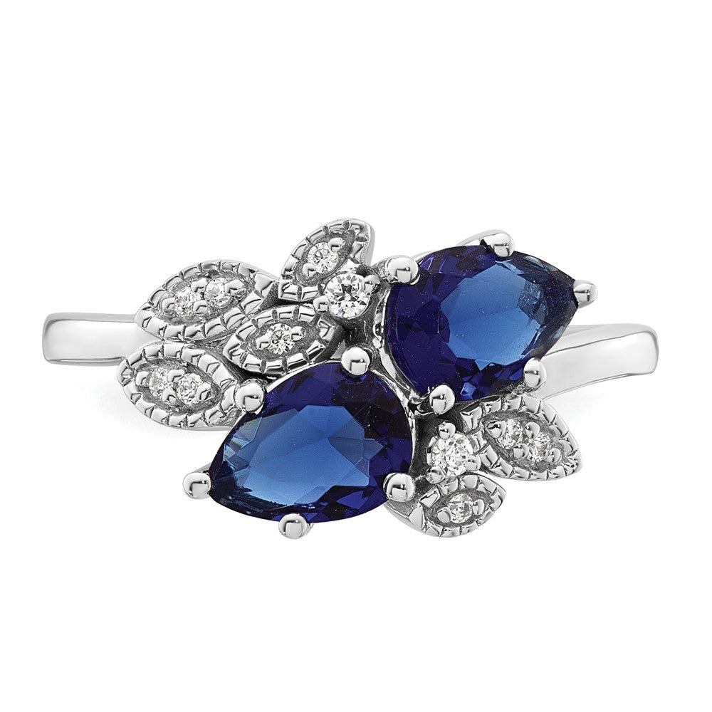 SS Created Sapphire and CZ