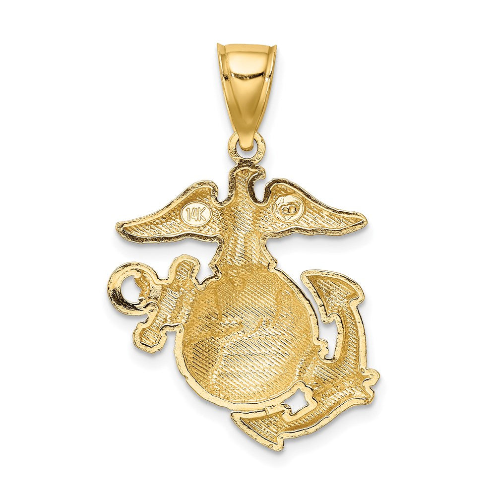 14k Marine Corps Symbol Charm