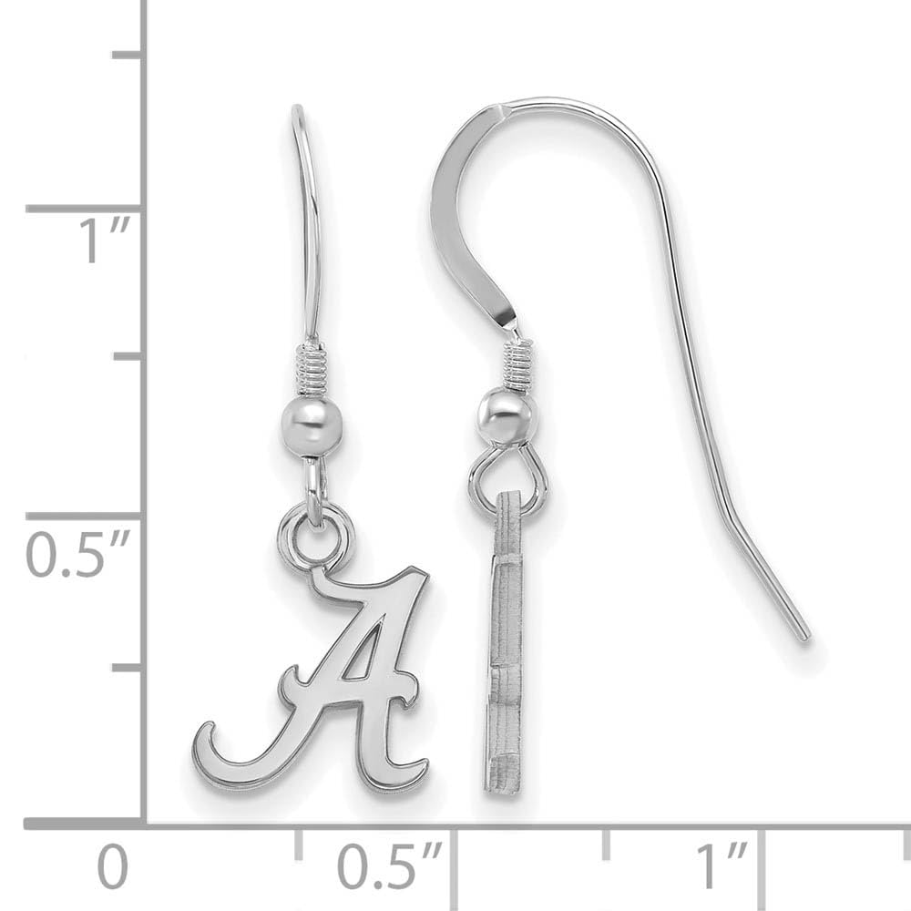Women's Alabama Crimson Tide Sterling Silver XS Dangle Earrings