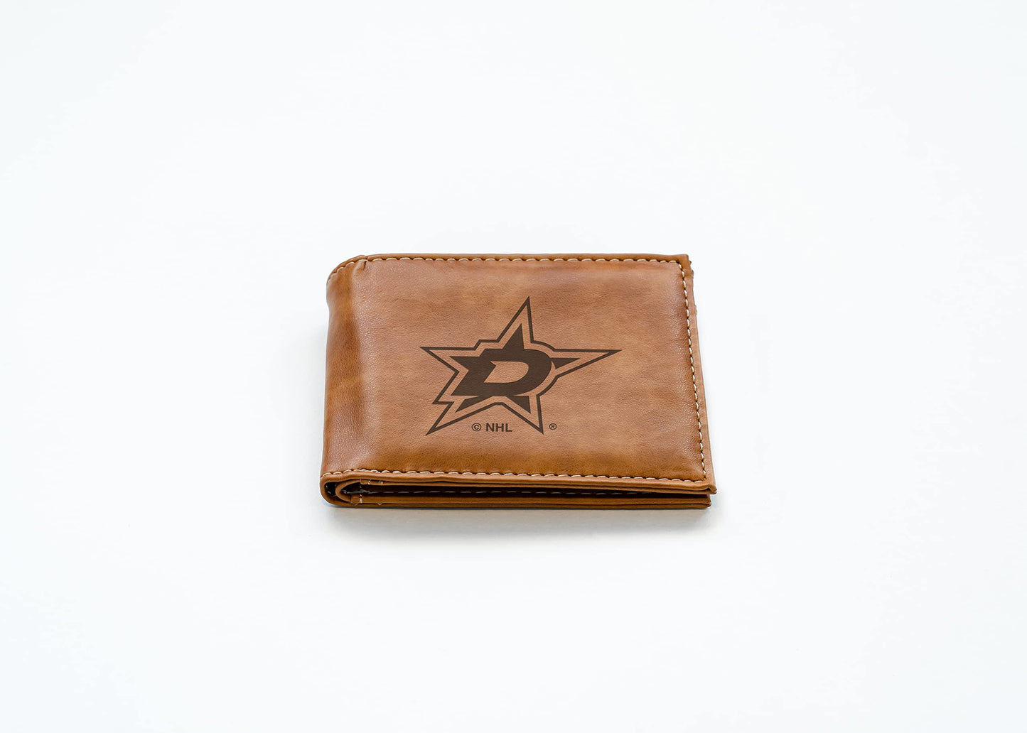 4" Brown NHL Dallas Stars Billfold Wallet
