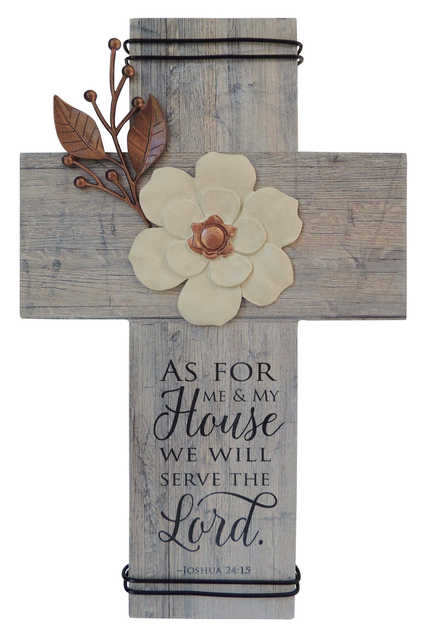 Abbey Plus CA Gift 313254 Wall Cross - As for Me & My House