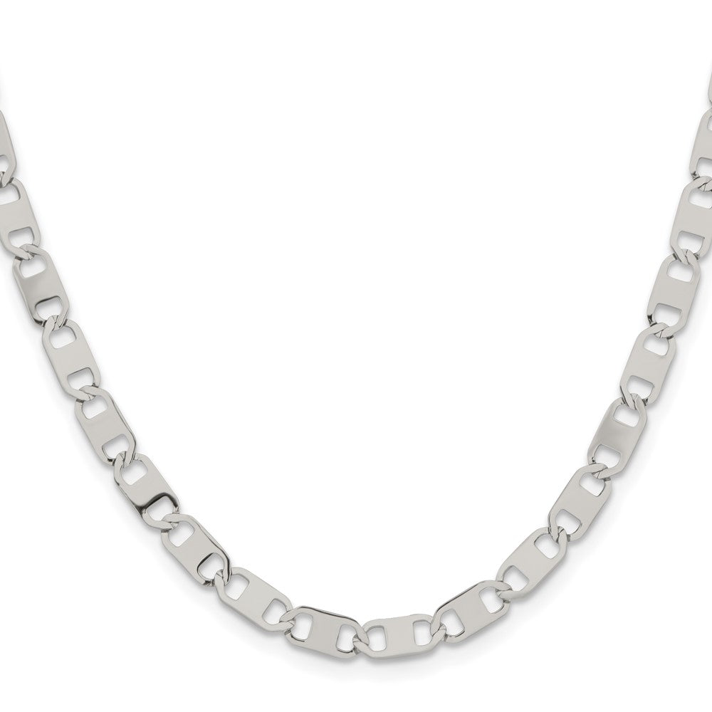 Stainless Steel Polished 5mm 22in Anchor Chain