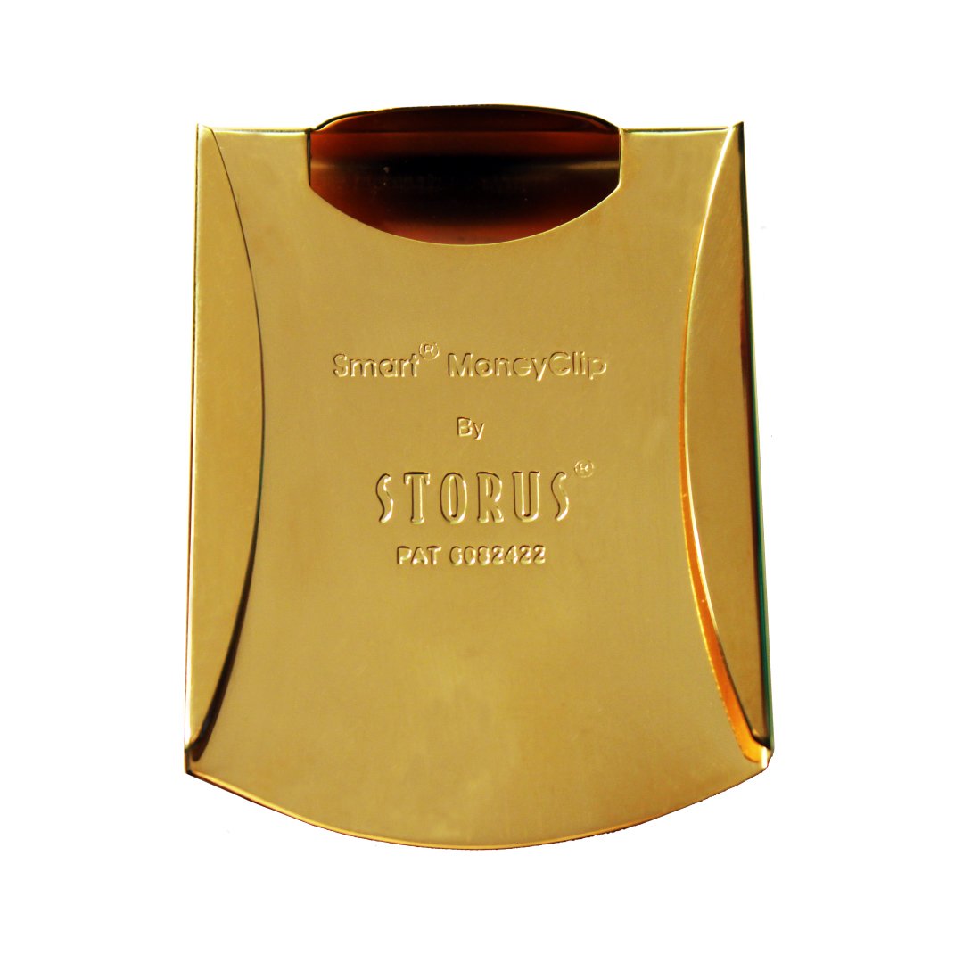 Gold-Toned Smart Money Clip QGP8035