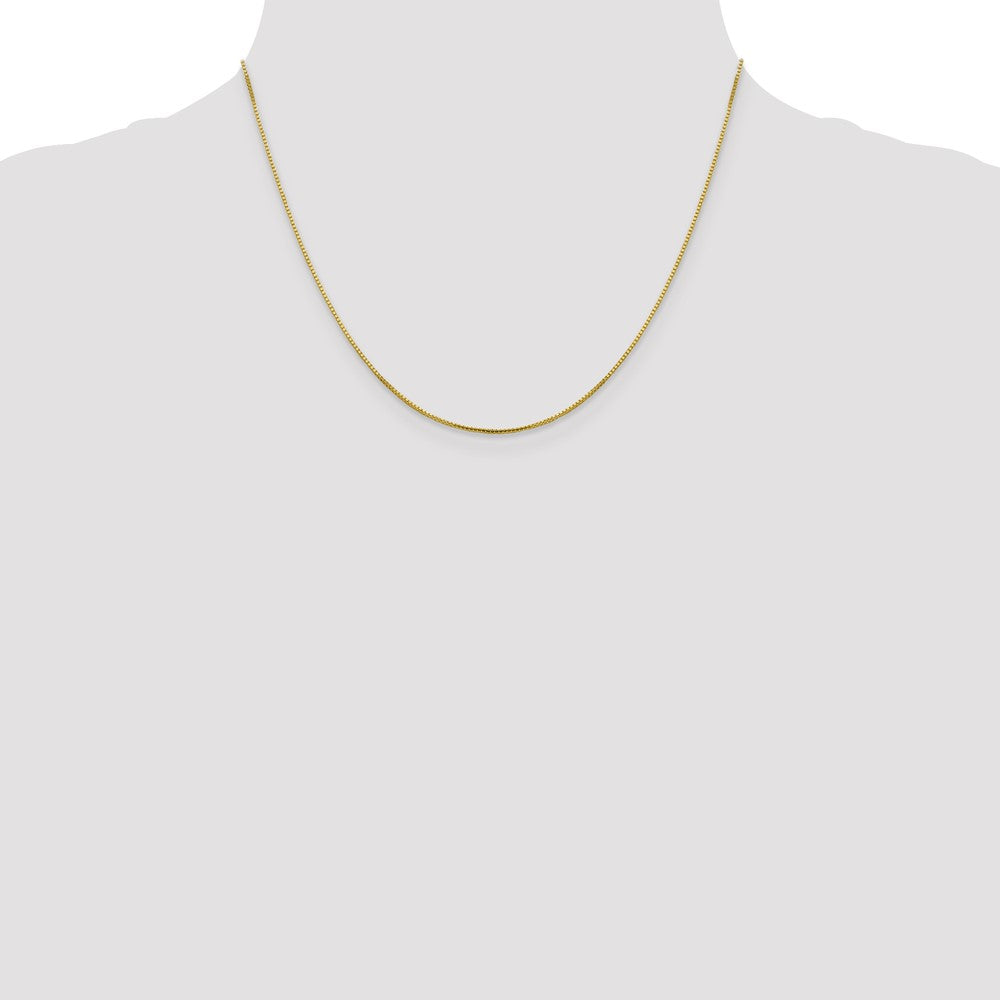 10K .95mm Sparkle Octagonal Box Chain