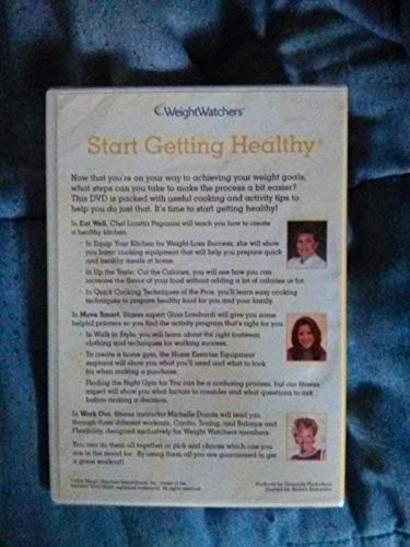 Weight Watchers Start GEtting Healthy DVD Eat Well Move Smart, and Work Out Brand New Sealed