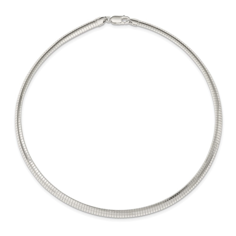 Sterling Silver 6mm Cubetto Necklace 16 Inches