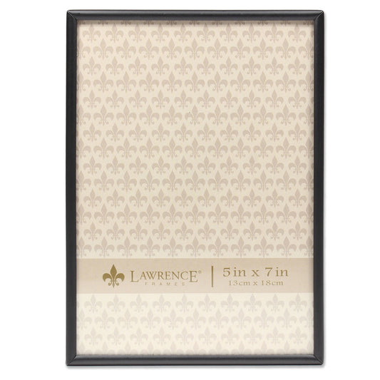 Lawrence Frames Metal Picture Frame, Black