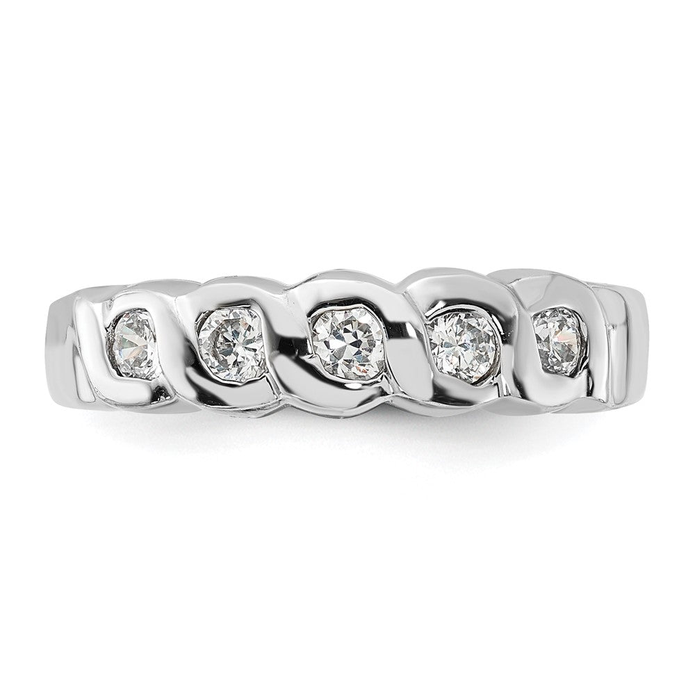 Sterling Silver CZ Ring