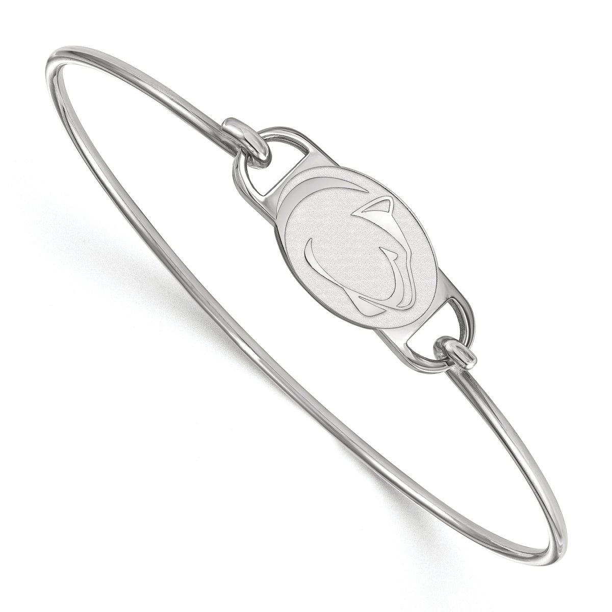 Women's Penn State Nittany Lions Sterling Silver Wire Bangle