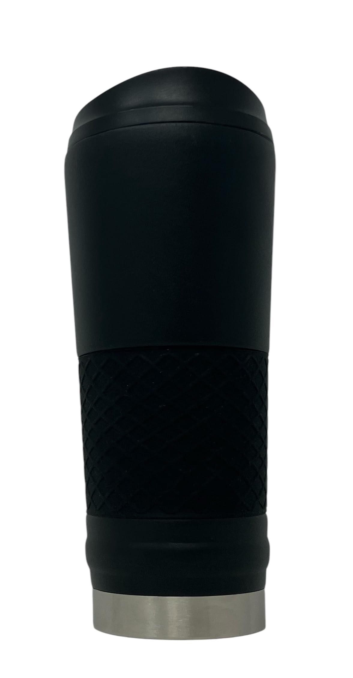 Penn State 24 ounce vacuum insulated stainless steel tumbler in black powder coat and laser etched team logo
