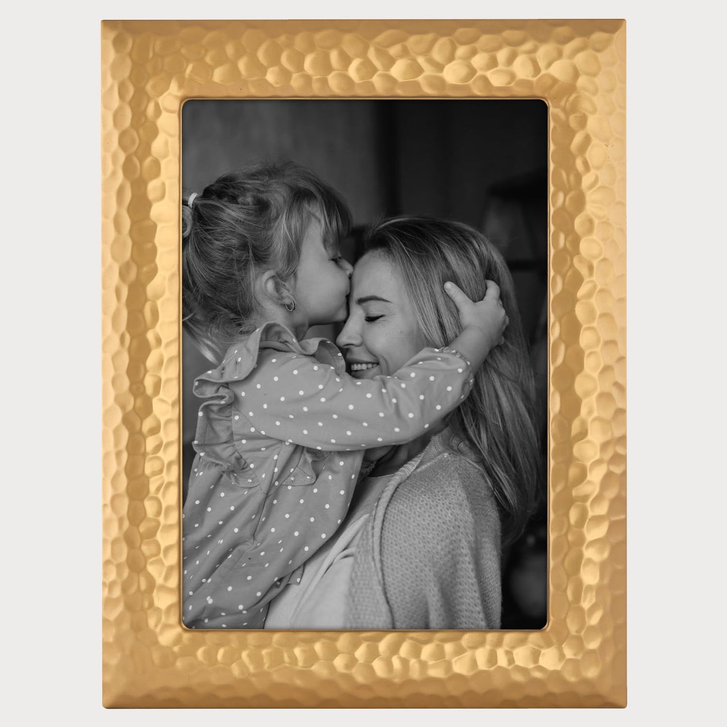 Siena Modern Hammered Frame Gold 8x10