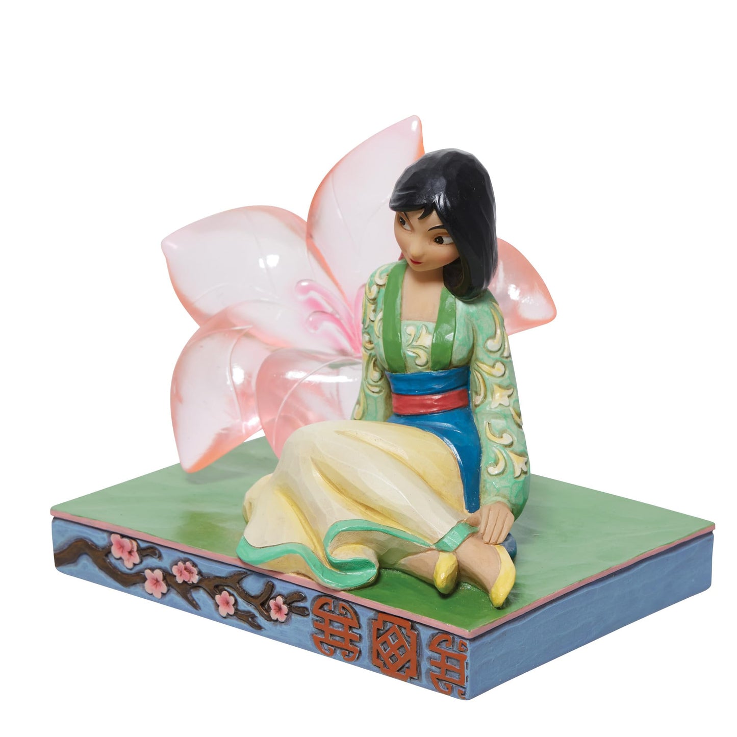 Enesco Jim Shore Disney 4.75" Mulan Beauty in The Fight Figurine