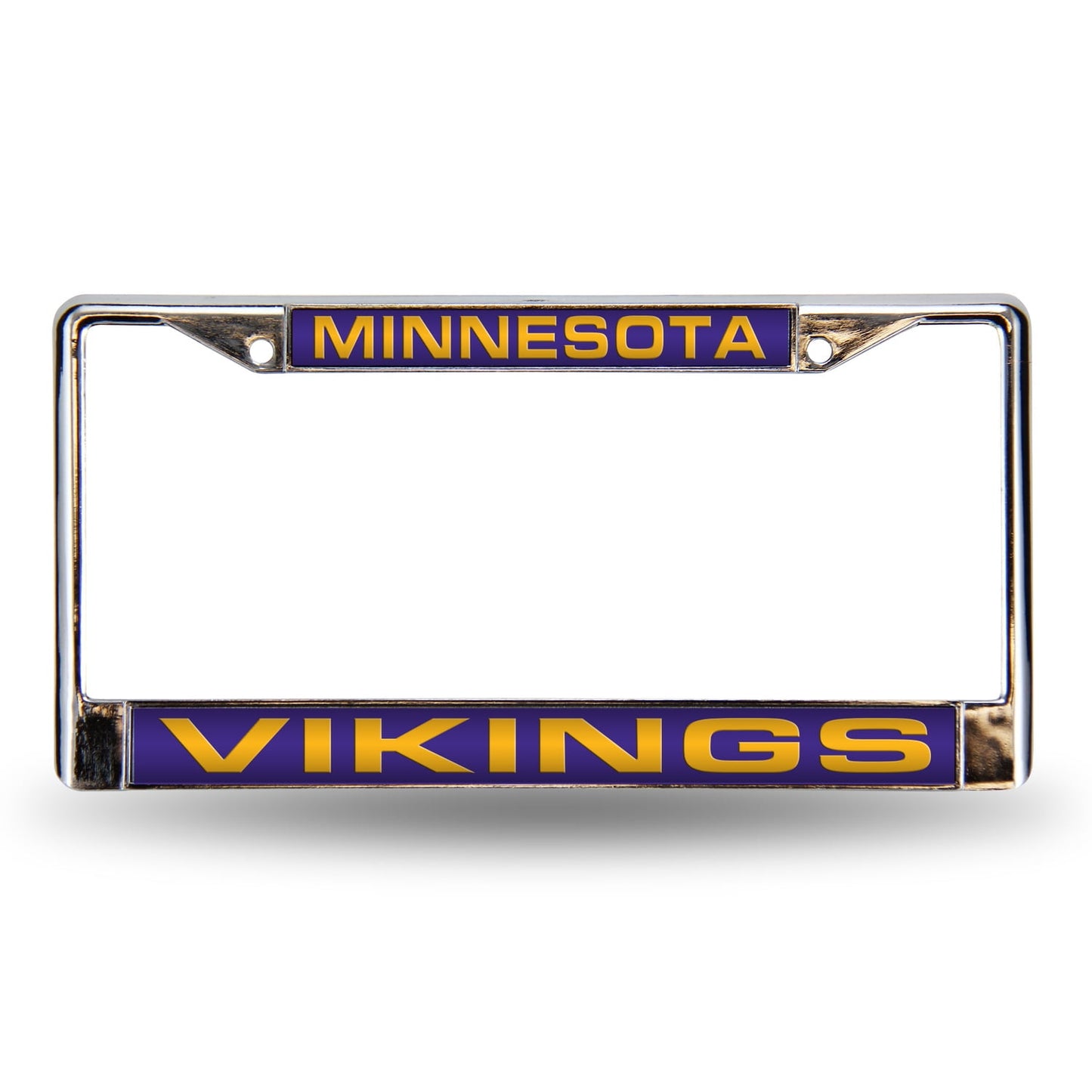 Minnesota Vikings Team Laser Chrome License Plate Frame