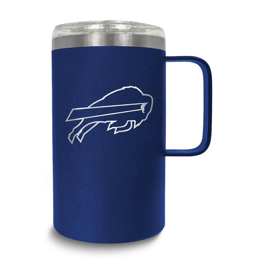 NFL Buffalo Bills Stainless Steel 18 oz. Hustle Mug with Lid