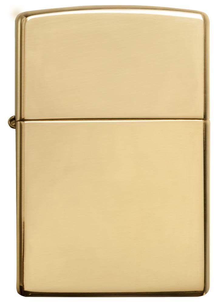 Zippo Armor High Polish Brass Pocket Lighter