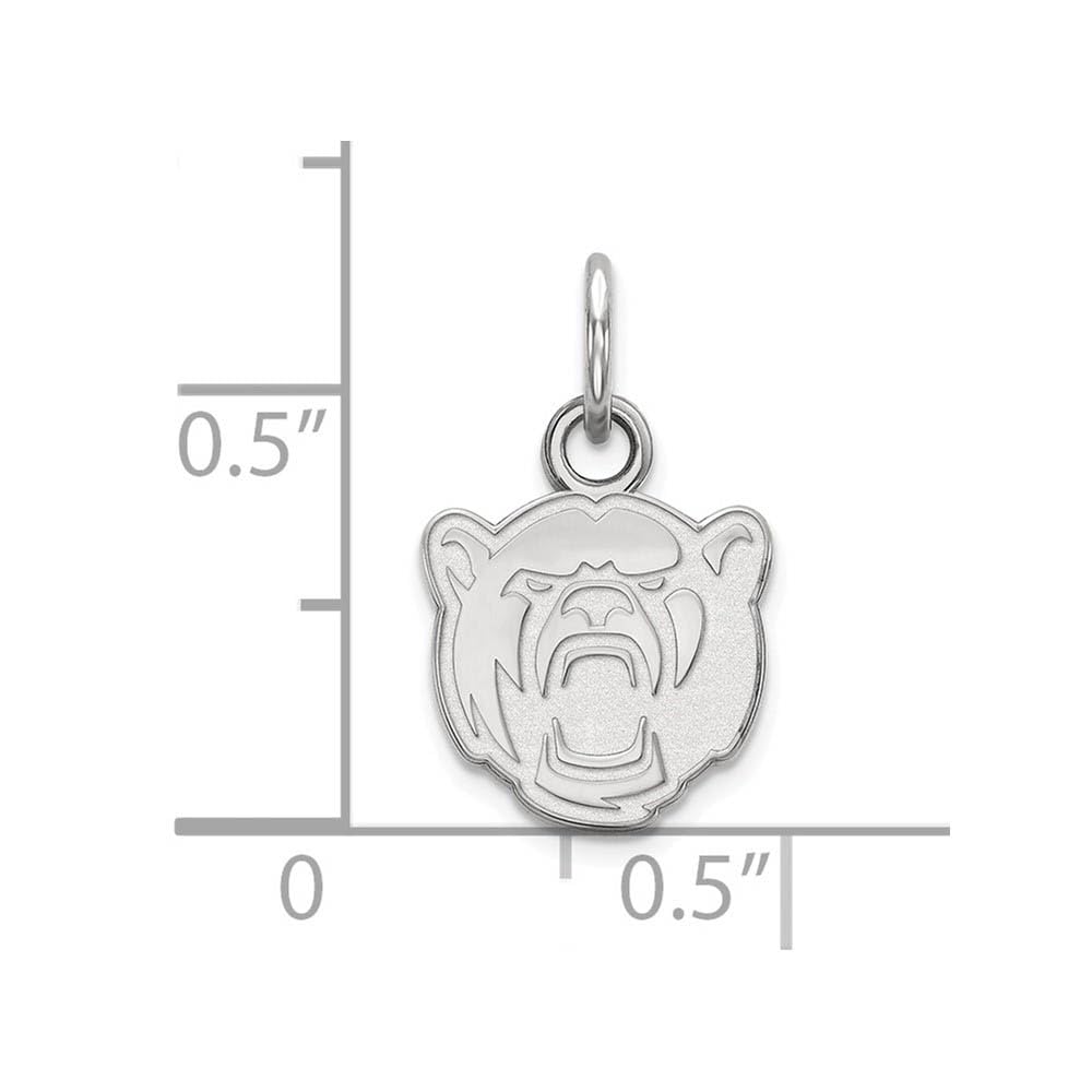 Sterling Silver Baylor U XS (Tiny) Bears Charm or Pendant