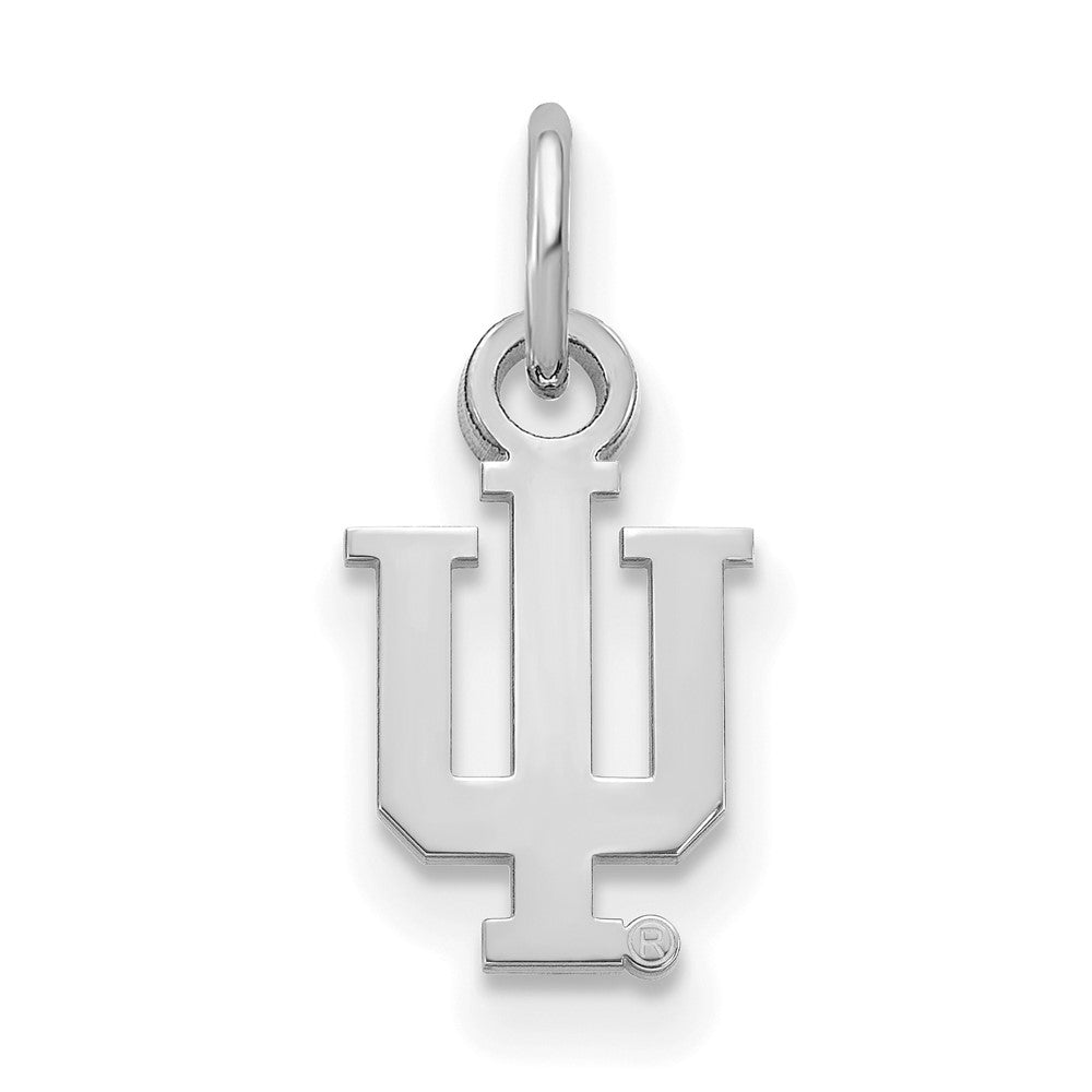 10k White Gold LogoArt Indiana University I-U Extra Small Pendant Q1W001IU