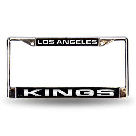 Los Angeles Hockey King's Chrome Metal Laser Cut License Plate Frame