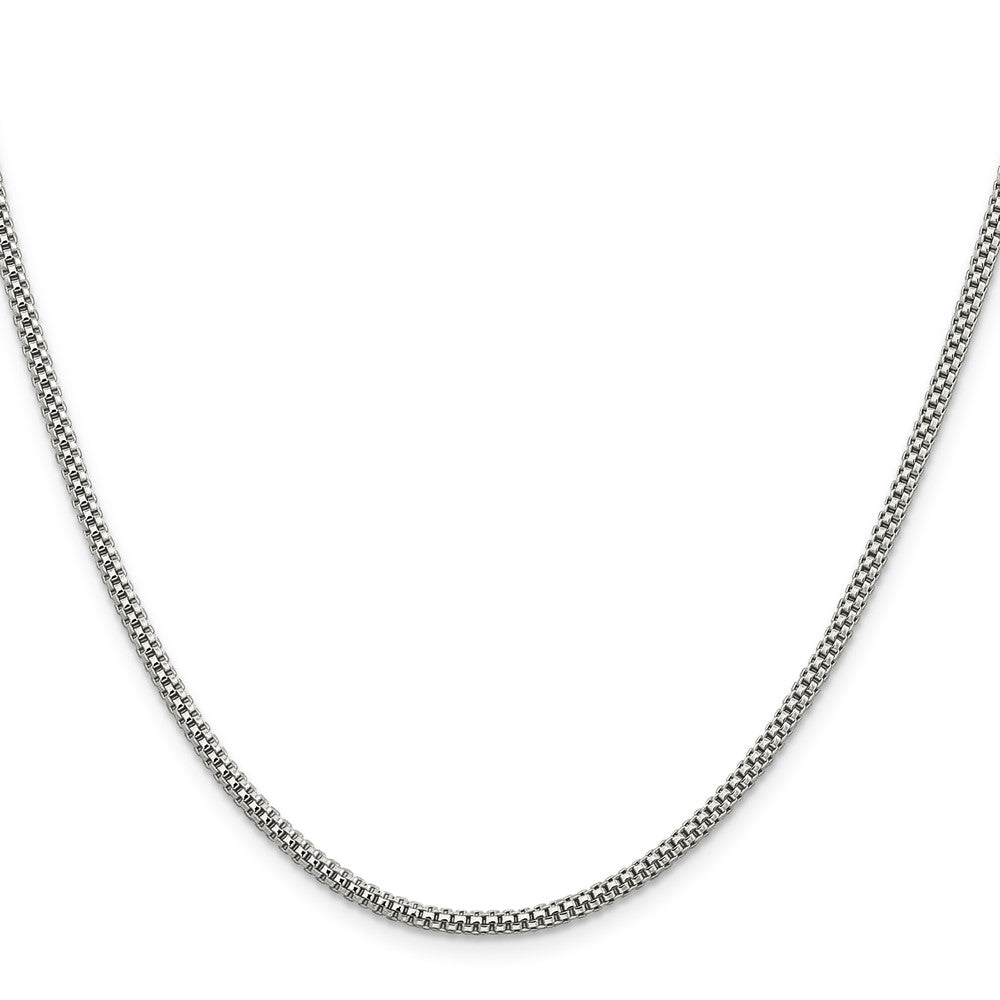 Sterling Silver 2.4mm Corona Chain 20 Inches