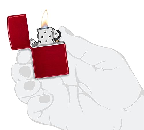 Zippo Candy Apple Red Pocket Lighter